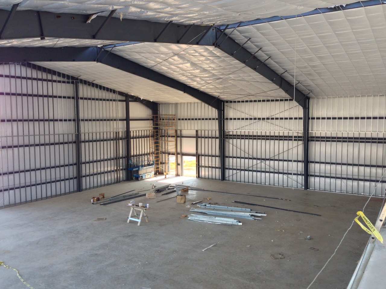 Gym Walls Framing | D. G. Hargrove | North Cities in Garland, TX